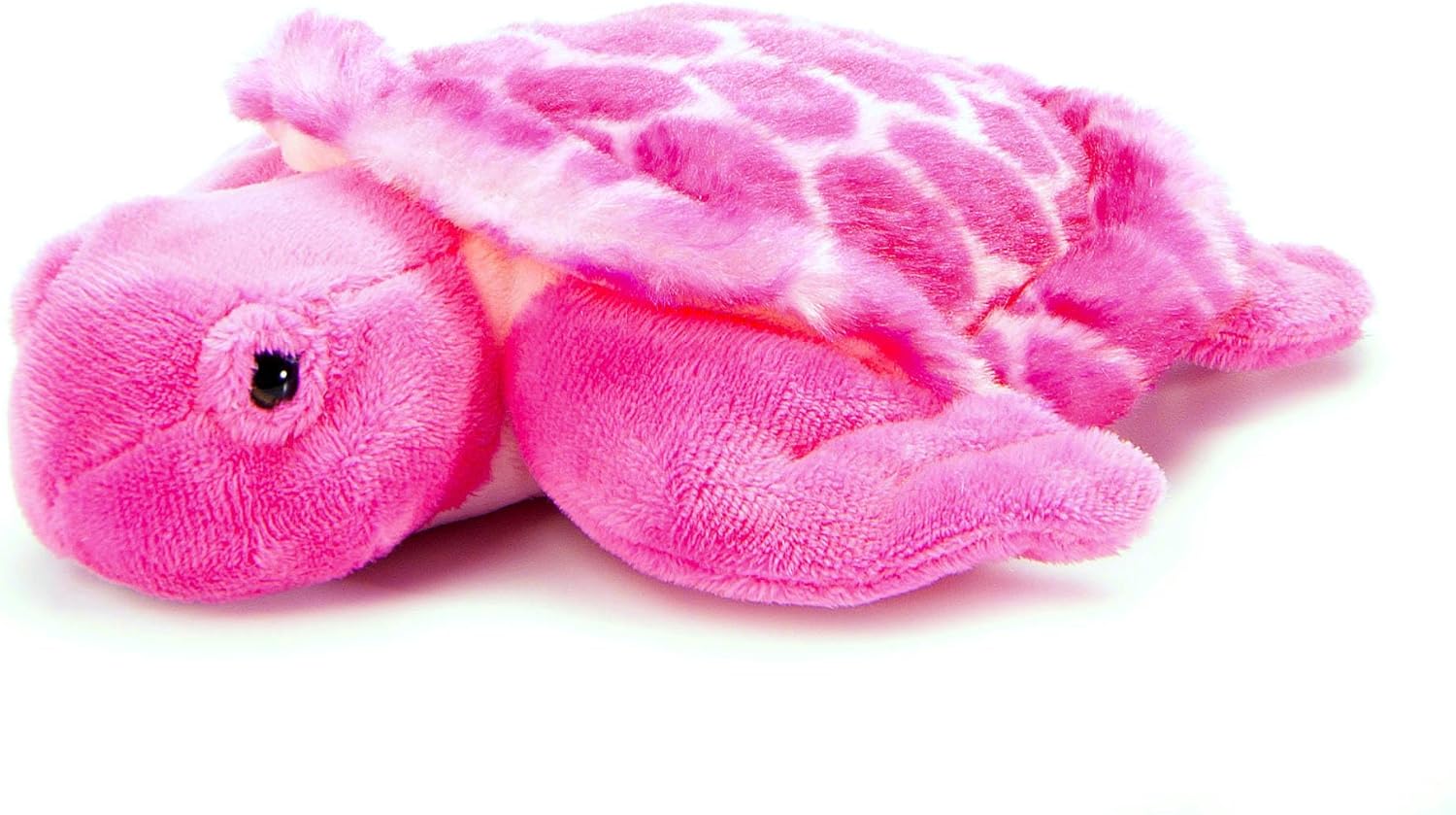 The Petting Zoo Pink Sea Turtle Stuffed Animal Plushie, Gifts for Kids, Scoopz Sealife Animals, Purple Tortoise Plush Toy 8 Inches