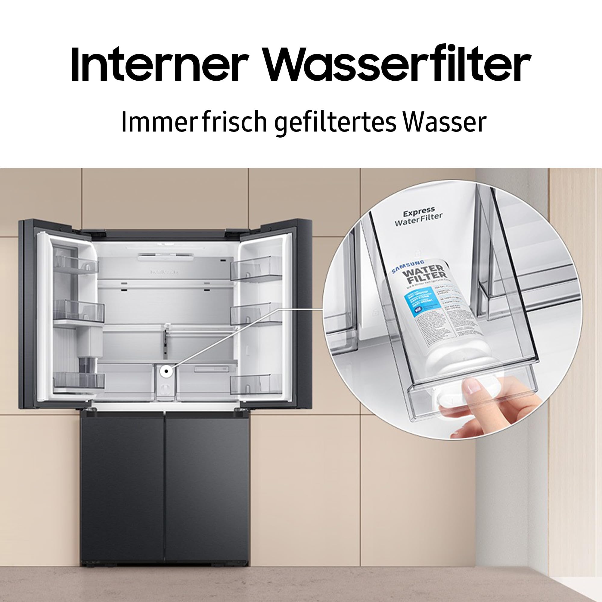 Samsung HAF-CIN/EXP original Wasserfilter für Side-by-Side und French Door Kühlschränke