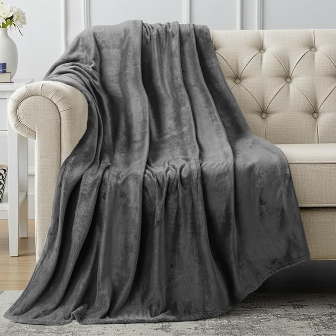 Utopia Bedding Fleece Blanket Throw XL Size 70x50 Inches 300GSM