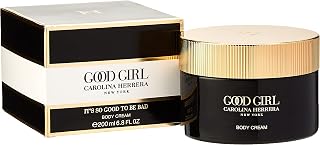 Carolina Herrera Good Girl Body Cream 6.8 Oz - Luxurious Moisturizer for All Skin Types - Non-Greasy & Fragrant