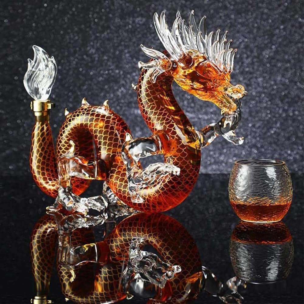 彫刻入りガラスウイスキー瓶 彫刻入りガラスウイスキー瓶 飲料・酒 彫刻入りガラスウイスキー瓶