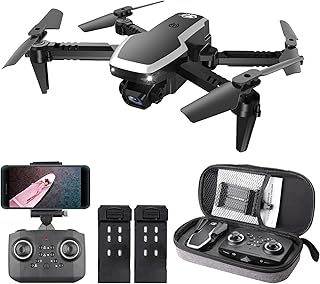 CSJ S171 PRO RC Drone com câmera 4K Mini Drone Dual Camera Quadcopter dobrável para crianças com função Trajetória Voo sem cabeça Modo 3D Voo Auto Hover One Key Takeoff Landing One Key Return POPQ