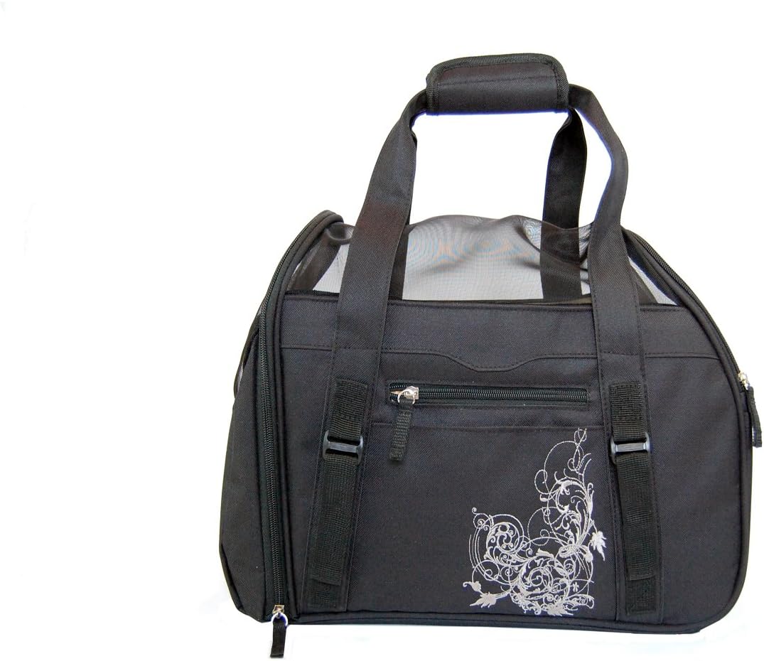 Signature Series Comfort Pet Carrier in Black - Small
