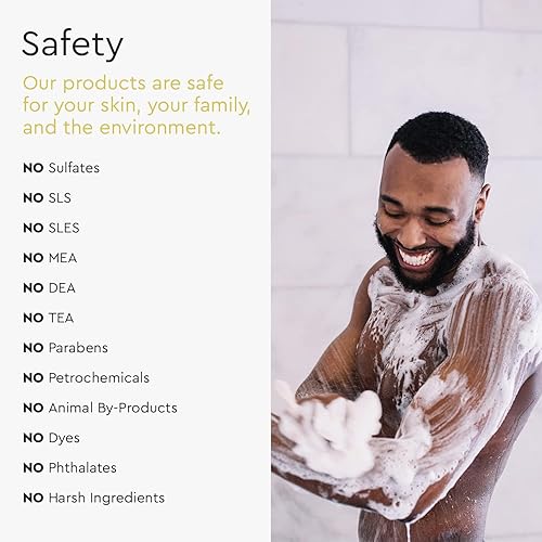 Miniatura 6 de Puracy Gel de ducha hidratante para mujeres y hombres coco y vainilla gel corporal natural para alergias de la piel 993 de ingredientes vegetales