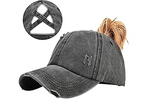 Enwokran Women's Ponytail Hat: Elevated Style for Baseball Enthusiasts