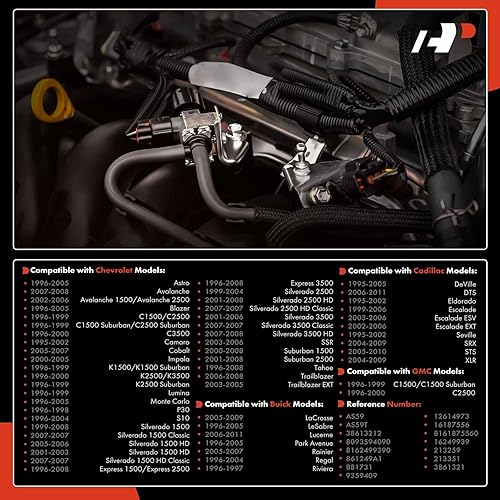 Miniatura 2 de A-Premium Sensor de mapa de presión absoluta del colector 12614973 16187556 12569240 Compatible con Chevy Buick Cadillac GMC - Vehículos 1995-2011 -