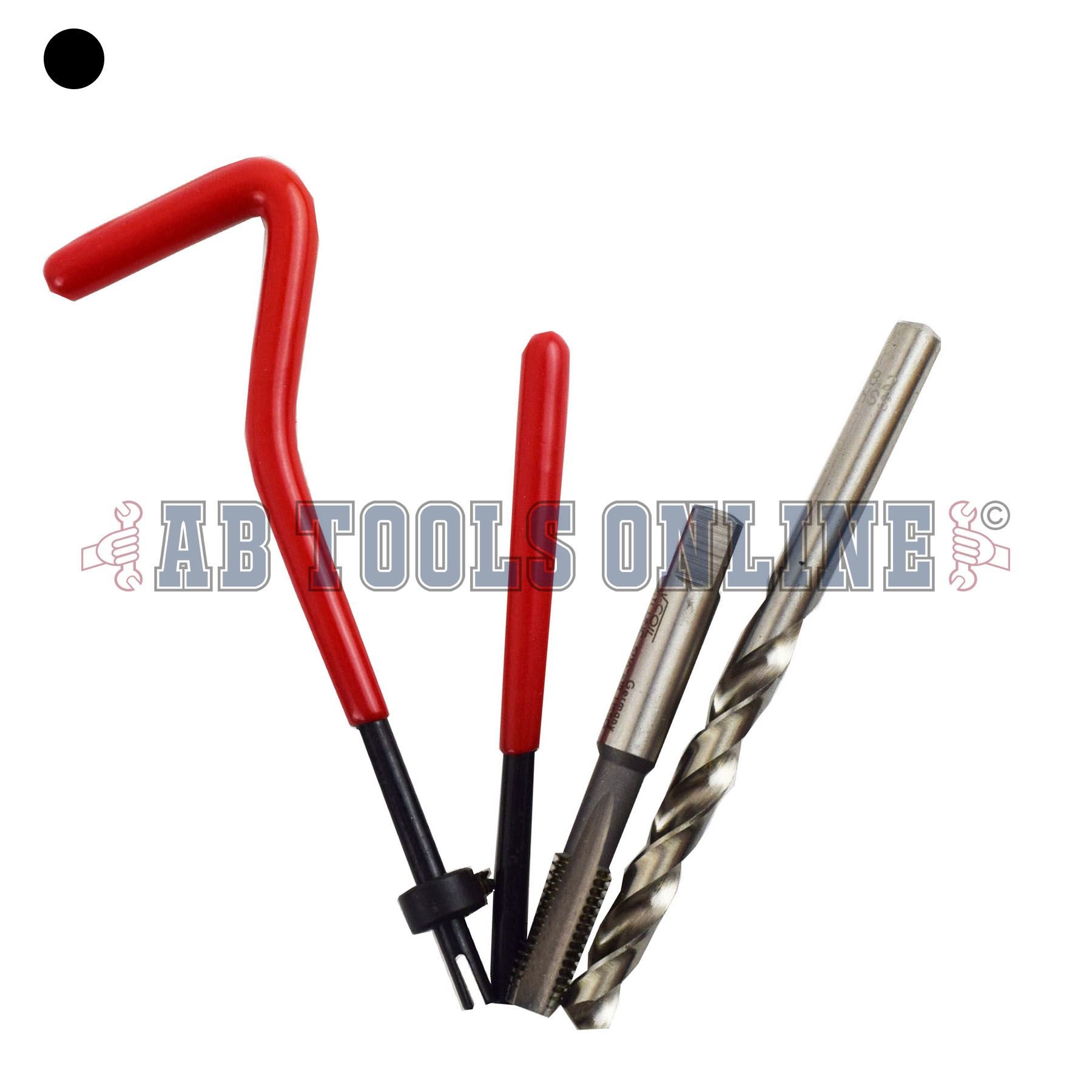 Kit Réparation Filets Endommagés AB Tools Unithread 7/16 X 26 BSC Helicoil 14 Pièces