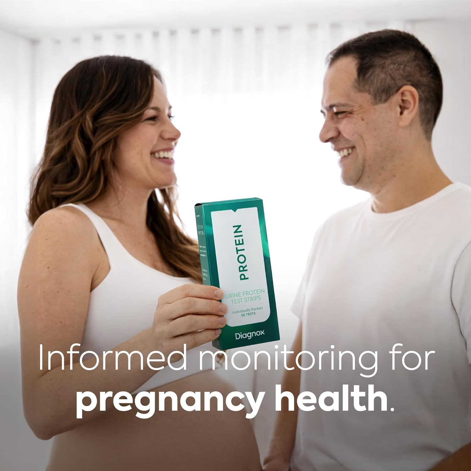 Diagnox Health Urine Protein Test Strips | at-Home Proteinuria Monitoring | Individually Wrapped, Fast 60-Second Results | Easy Urinalysis Test, Pack of 30 - Image 8