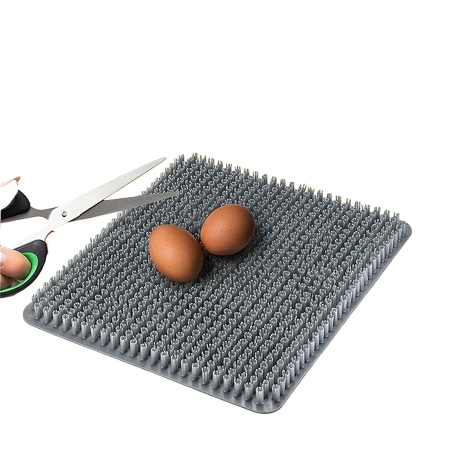 Estera para Nido De Pollo Almohadillas for nidos de gallinas (Paquete 6) | Forros plástico Lavables | Lecho, Cajas Postura(6 Pack)