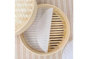 LadayPoa Reusable Round Silicone Steamer Liners