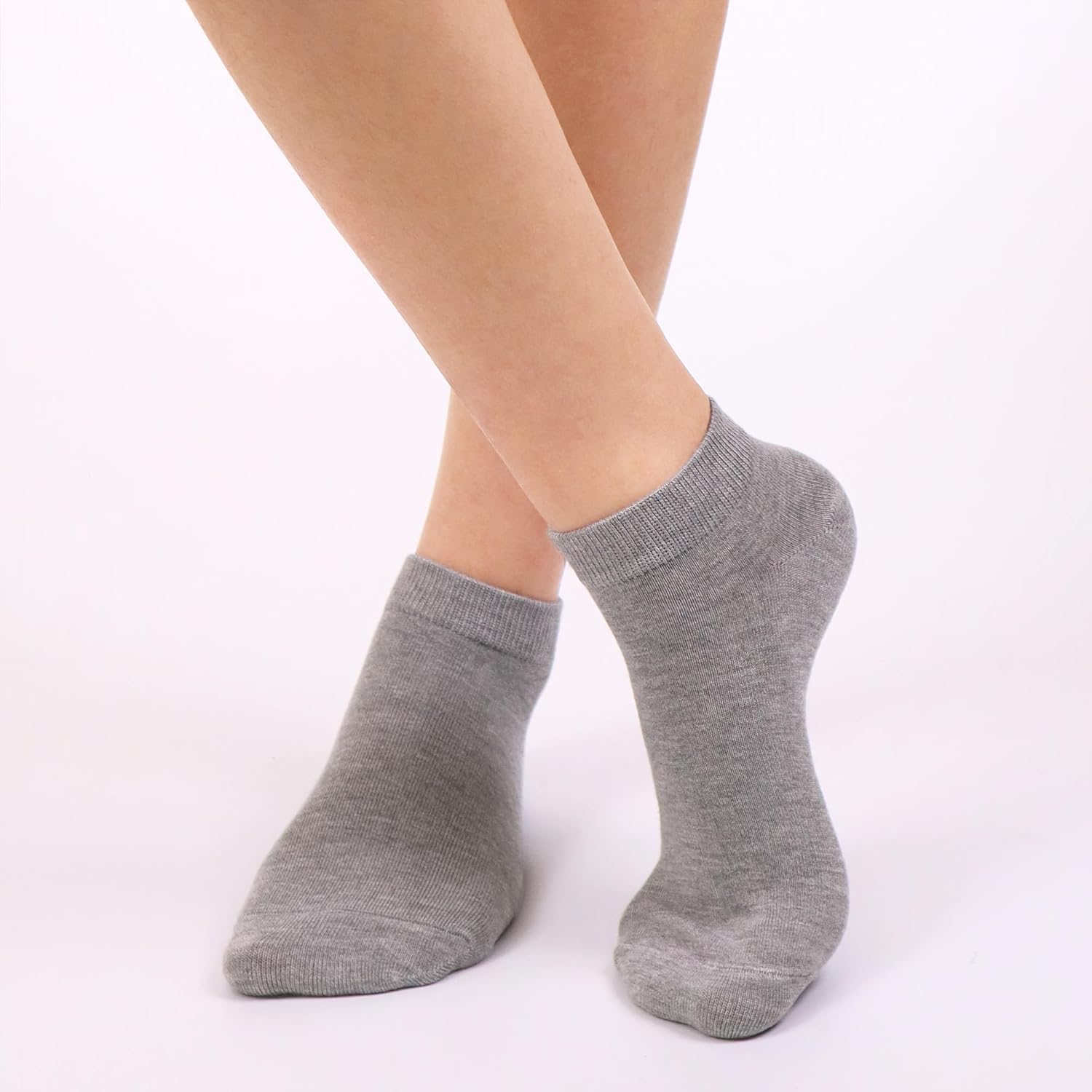 Ankle Socks for Women Thin Bamboo Viscose Breathable Low Cut Soft Casual Ladies Sock 4/8 Pairs - Image 2