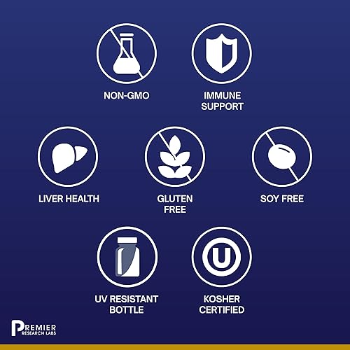 Miniatura 3 de Premier Research Labs Reishi Immune - Apoya el sistema inmunológico - Cuenta con fórmula botánica completa con cuerpo fructífero Reishi y extracto