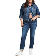 Torrid Womens Plus Size Perfect Boyfriend Mid-Rise Jean