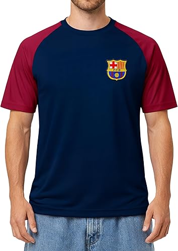 Icon Sports Officially Licensed FC Barcelona Game Day Shirt - Unisex Adult