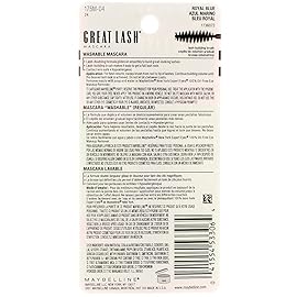Maybelline Great Lash Mascara, Royal Blue (6 Mascaras)