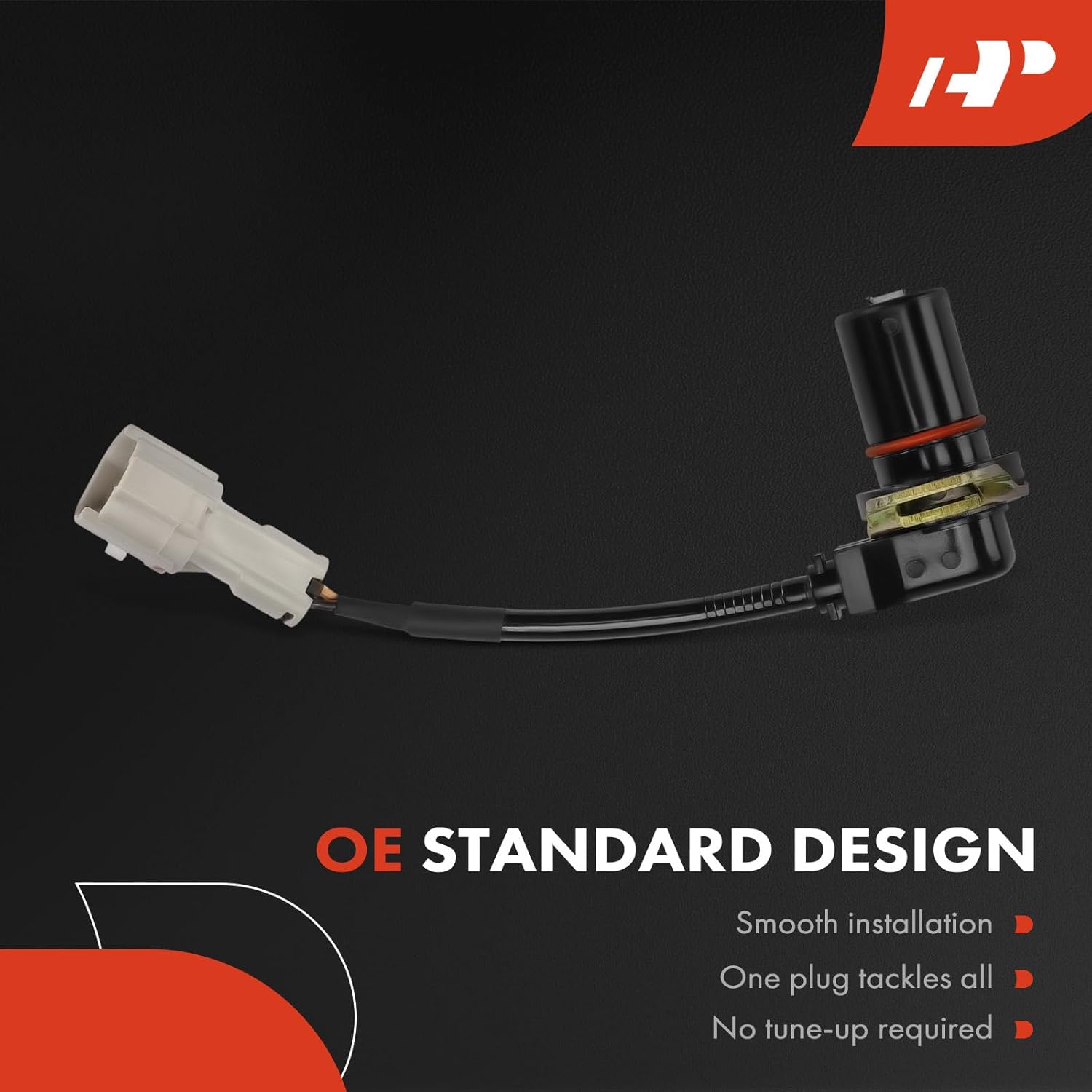 A-Premium Differential ABS Wheel Speed Sensor Compatible with Honda & Isuzu Models - Passport 1998-2002, Amigo 1998-2000, Axiom 2002-2004, Rodeo 1998-2004, Rodeo Sport 2001-2003