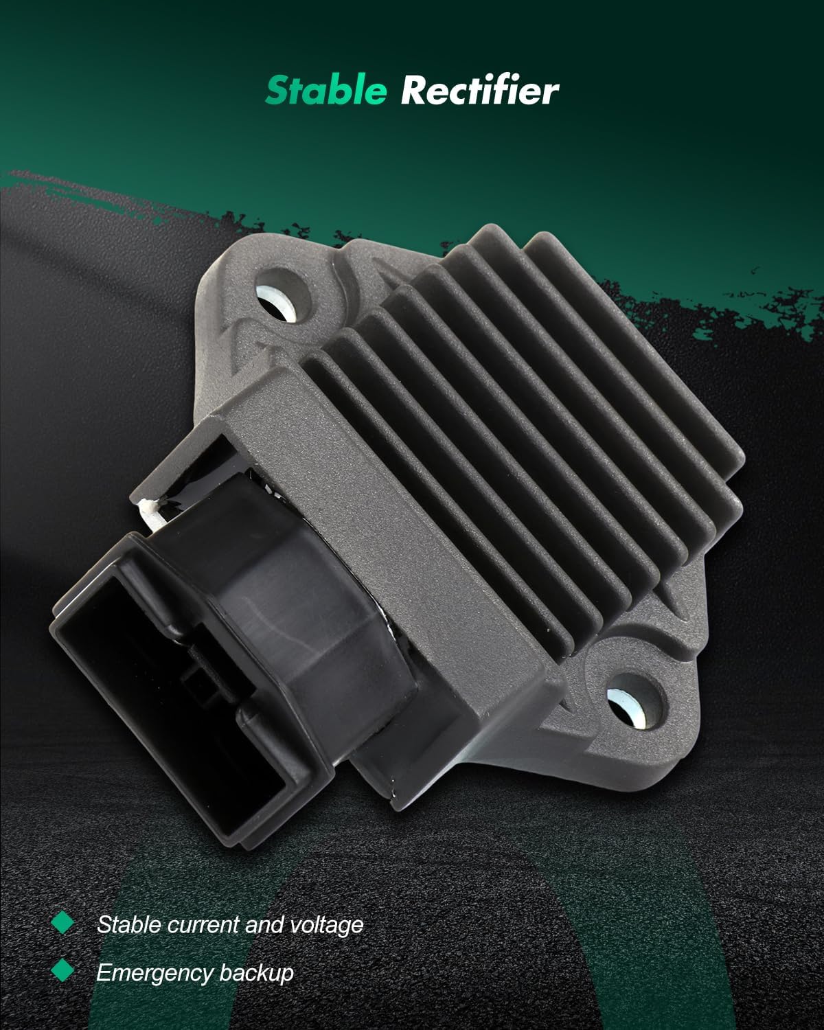 SCITOO Front,Left rectifier regulator 1992-2007 for Honda CB250 Nighthawk 2004 2006-2007 for Honda CB600F 599 1997-1999 for Honda CBR1100XX Super Blackbird 1991-1994 for Honda CBR600F F2