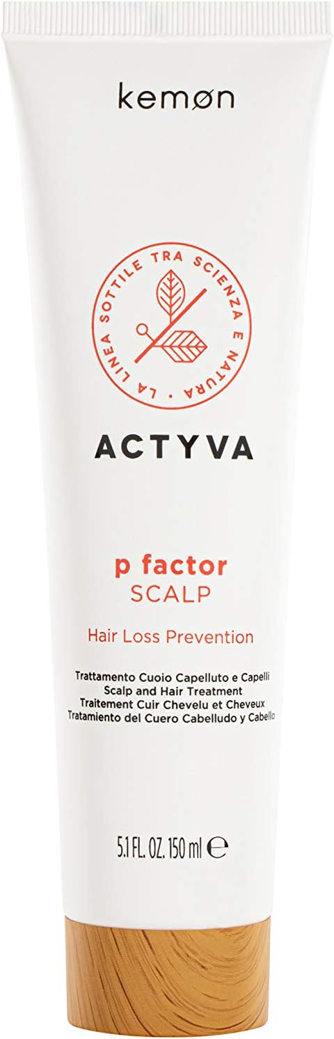 Kemon Actyva P Factor Scalp - Conditioner for All Hair Types, Revitalising Hair Care for Itchy and Irritated Scalp - 150 ml