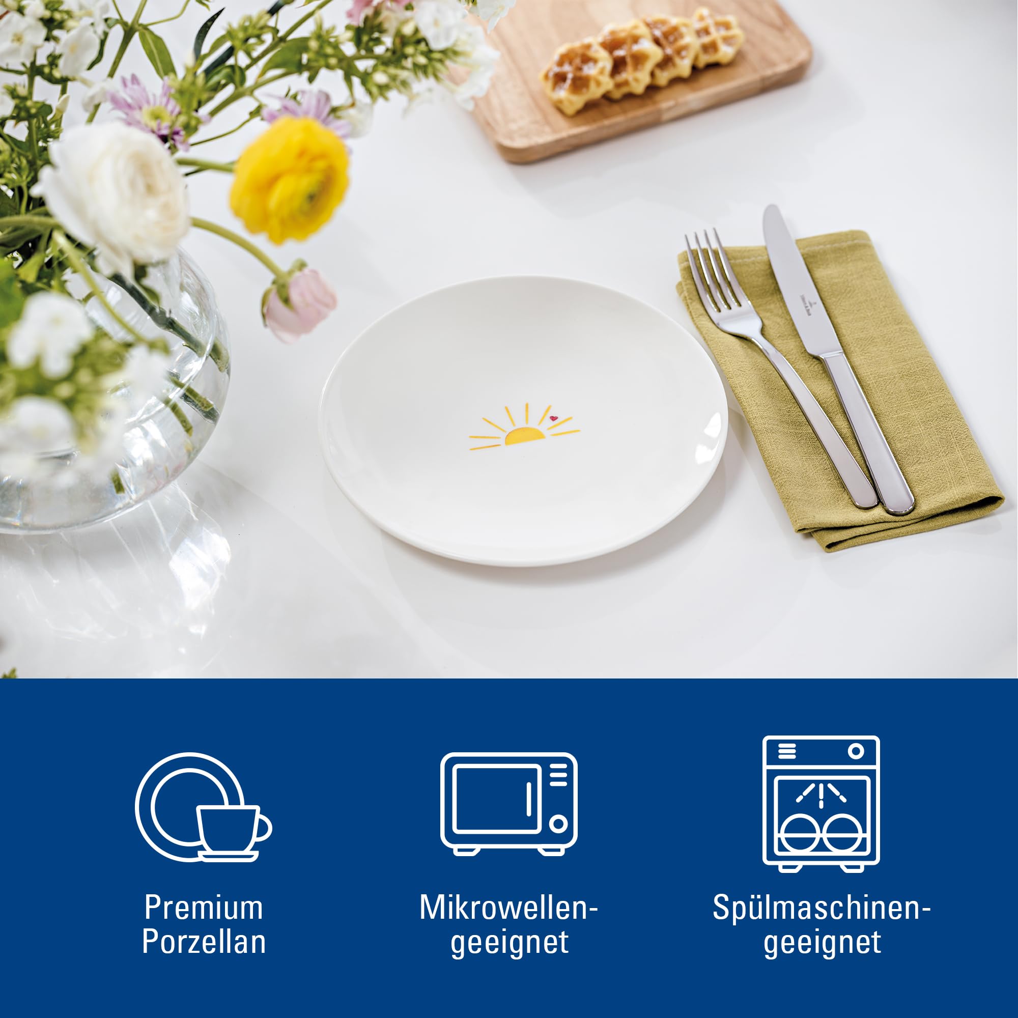 Villeroy & Boch With Love Breakfast Plate Happy Birthday 21 Cm ø - View #6