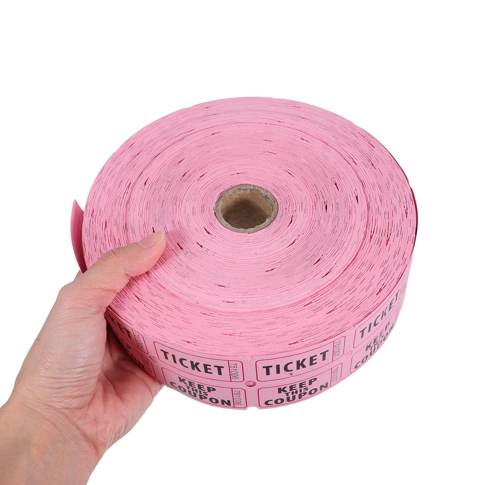 SOLUSTRE Boletos Para Rifas De Papel Rollo De Boletos Para Fiestas De Cumpleaños y Festivales Obsequios Accesorios Para Eventos Rollo