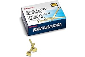 Officemate Paper Fasteners, the Efficient and Secure Solution for Your Essential Fastening Needs (OIC99817)