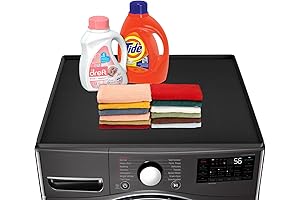 Reusable Protective Washer Dryer Top Protector Mat - 23.6 X 23.6 Inches