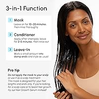 Vista 10 de MAREE Mascarilla Capilar de Acondicionador Profundo para el Tratamiento del Cabello Dañado - Cuidado Capilar de Queratina para Hidratación