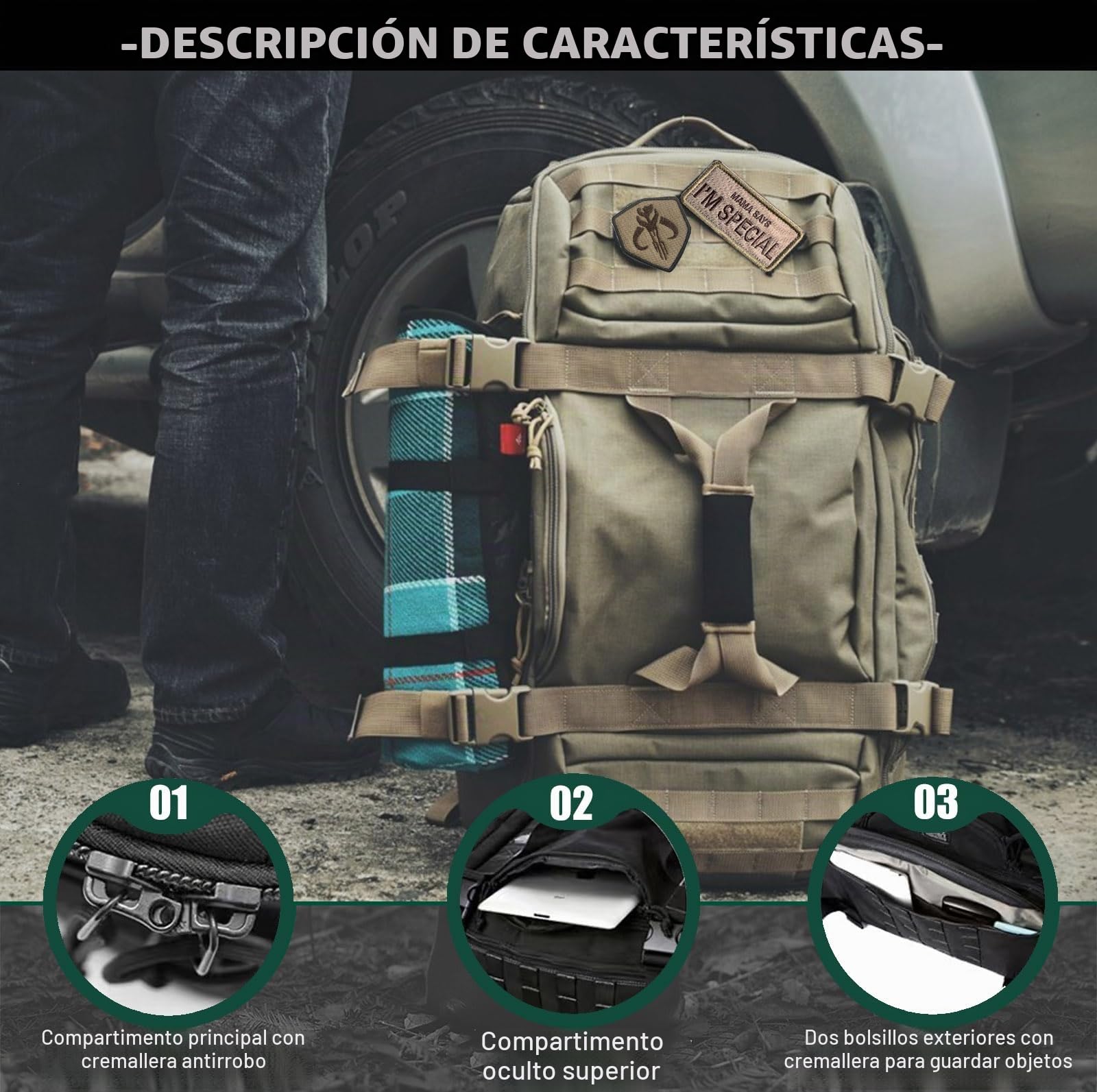 Miramrax Bolsa de deporte para gimnasio, bolsa de viaje para fin de semana para hombres y mujeres, bolsa para entrenamiento militar, deportes, para pasar la noche, baloncesto, táctica, fútbol,