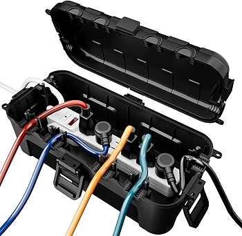 Restmo户外延长线保护盒 IP54防水插座安全外壳