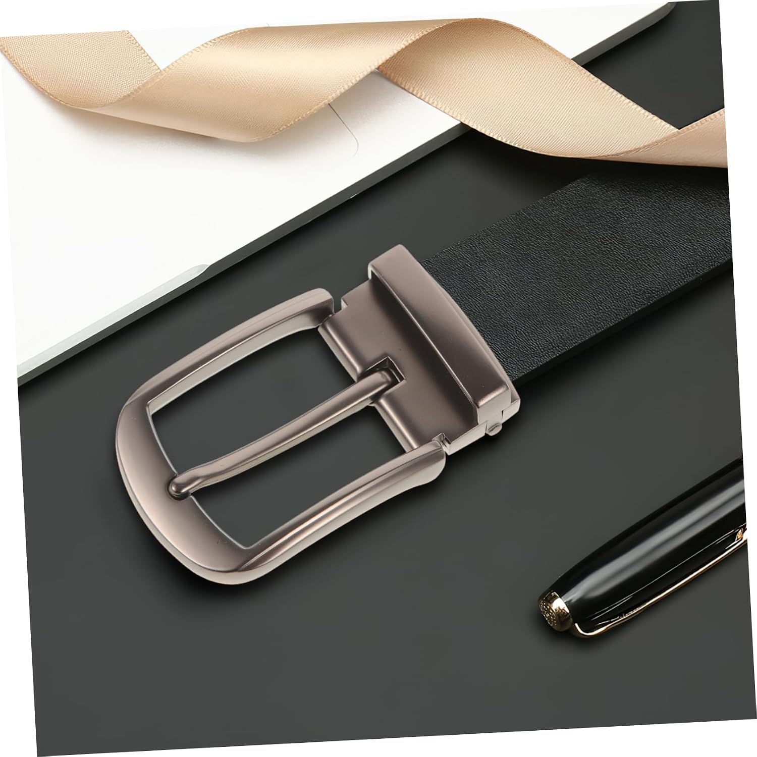 CALLARON 2pcs Pin Buckle Belt Alloy Belt Buckle Metal Jeans Men Suit
