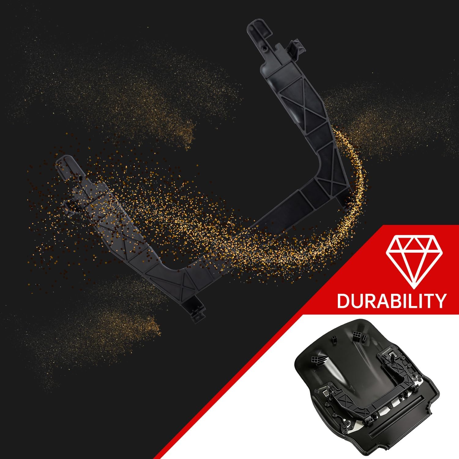 Seat Back Panel Reinforcement Bracket for 2014-2020 Chevrolet Silverado Sierra 1500 2500 3500 Suburban Tahoe Yukon Cadillac Escalade, Replace 927-900 GM Seat Repair Kit with Replacement Clips Included