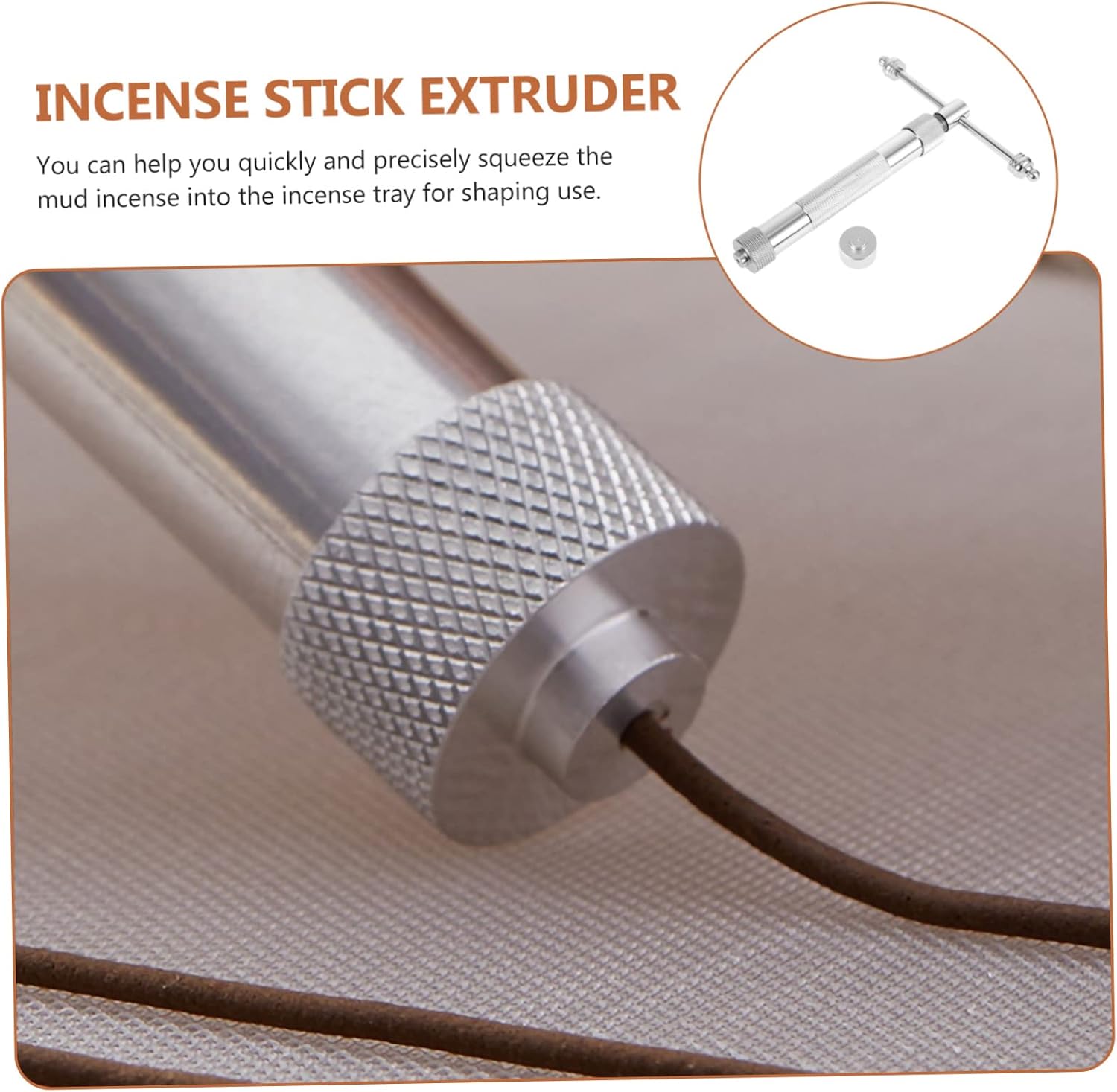 Manual Incense Stick Making Extruder Mold for DIY Craft Use