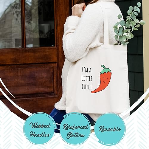 Miniatura 10 de Funny Tote Bag Queso The Mondays Screen Printed Canvas Tote Bag