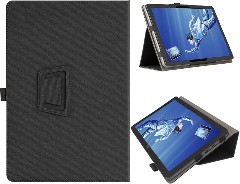 Protective Cover for Wacom MovinkPad Pro 14 Drawing Tablet 14 inch,Ultra-Slim Lightweight Stand Protective Case for Wacom MovinkPad Pro 14 with Hand Strap& Stylus Holder, Black