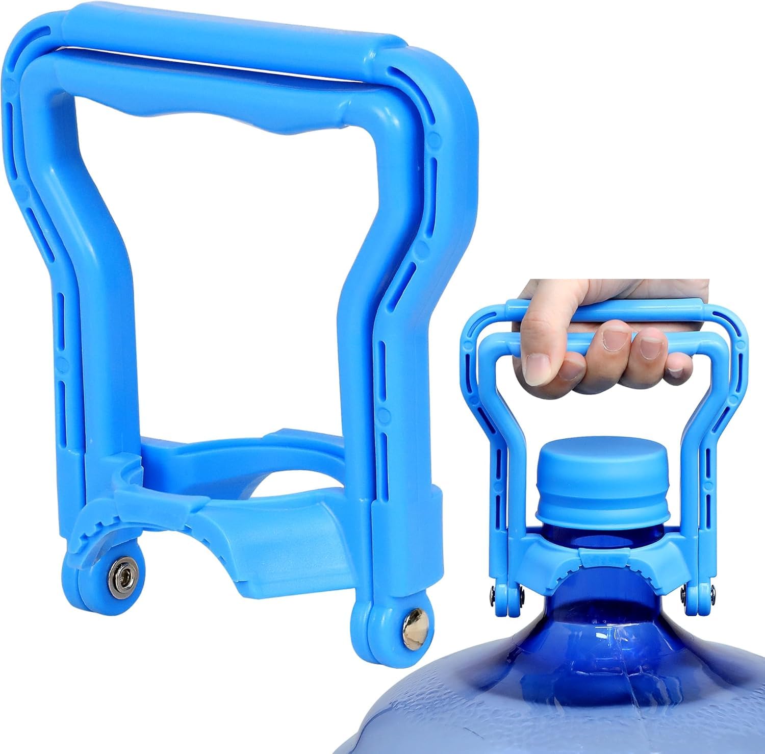 YTM Water Can Lifter Handle for 20L & 25L Water Bottles Heavy Duty Water Jug Carrier, Bottle Holder Single Person Lifting Handle Durable Carry Tool for Home Office Kitchen Outdoor Use Blue Pack of 1-image-17