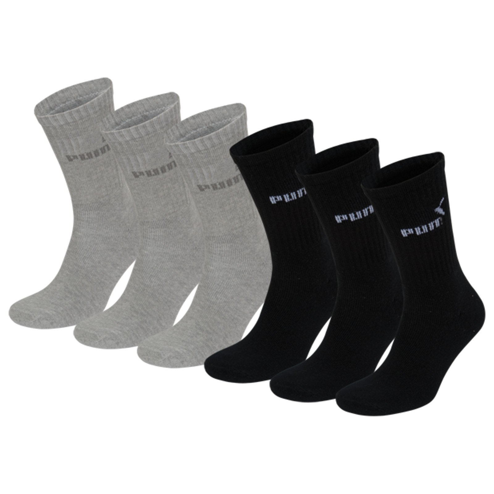 PUMABasic Crew Socks (6 Pair Pack)