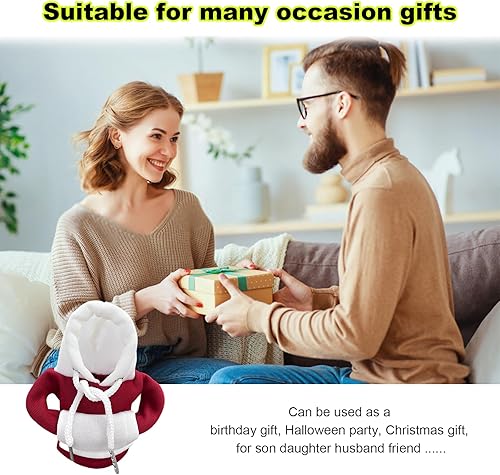 Miniatura 6 de Sudadera con capucha para palanca de cambios de automóvil, divertido suéter cálido para invierno, decoraciones novedosas para interiores de