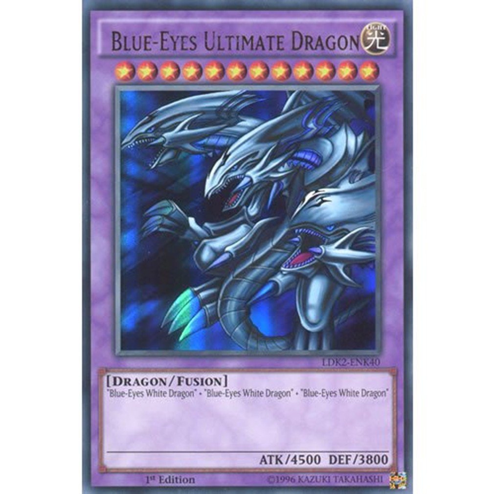 YU-GI-OH! YuGiOh - LDK2-ENK40 Limited Ed Blue-Eyes Ultimate Dragon Ultra Rare card