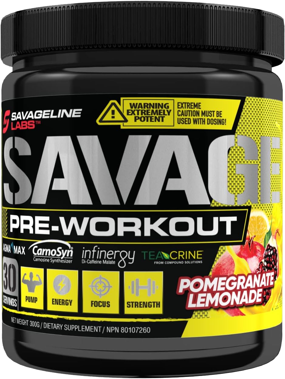 Savage Line Labs Savage PreWorkout / Pump, Energy, Focus / Caffeine