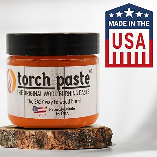 Miniatura 2 de Torch Paste - La pasta original para quemar madera  Pasta no tóxica activada por calor fabricada en Estados Unidos para manualidades  Diseños de