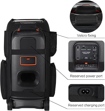 Multi-Function Case Speaker Carrying Cover for Jbl PartyBox Stage 320 Portable Party Speaker