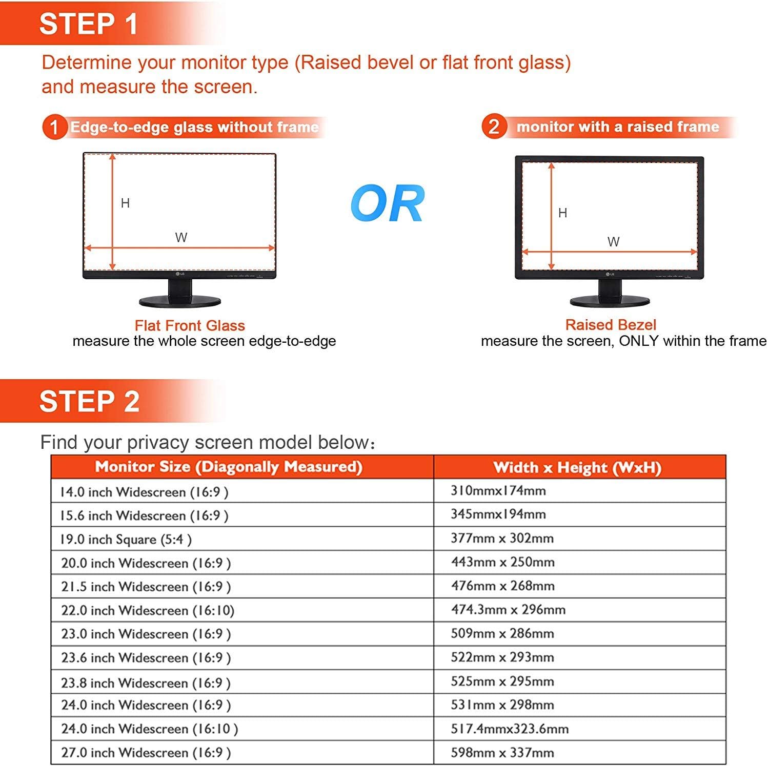 Super Sale 🛒 Aenoko Privacy Screen Filter Protector for 24 inch 16:10 Widescreen Computer Monitor - UV/Eye Protection, Blue Light Blocking, Anti Glare/Spy Shield Film (WxH:517.4mmx323.6mm) 70% Off Discount Aenoko Privacy Screen Filter Protector for 24 inch 16:10 Widescreen Computer Monitor - UV/Eye Protection, Blue Light Blocking, Anti Glare/Spy Shield Film (WxH:517.4mmx323.6mm)
