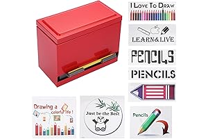 BTSKY Classroom Pencil Dispenser Storage Holder