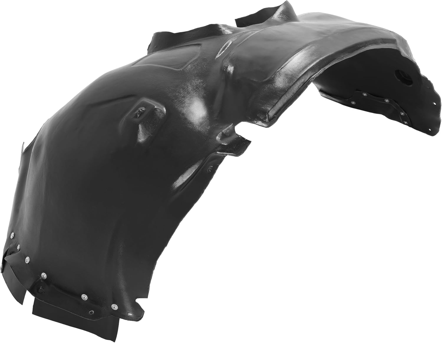 Front Fender Liner Inner Panel Compatible with 2012-2018 Ford Focus w/o Insulation Foam Replacement for AM5Z16103A FO1248160 Wheel Liner Splash Shields Guard Left Driver Side Black Plastic