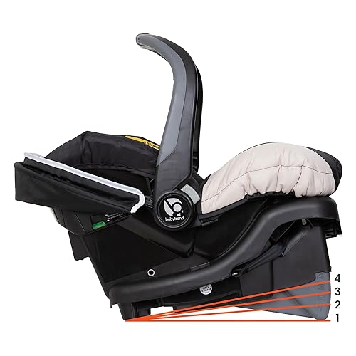 Miniatura 8 de Baby Trend Ally - Sistema de transporte de asiento de automóvil para bebé recién nacido con arnés y funda extra acogedora para bebés de hasta 35