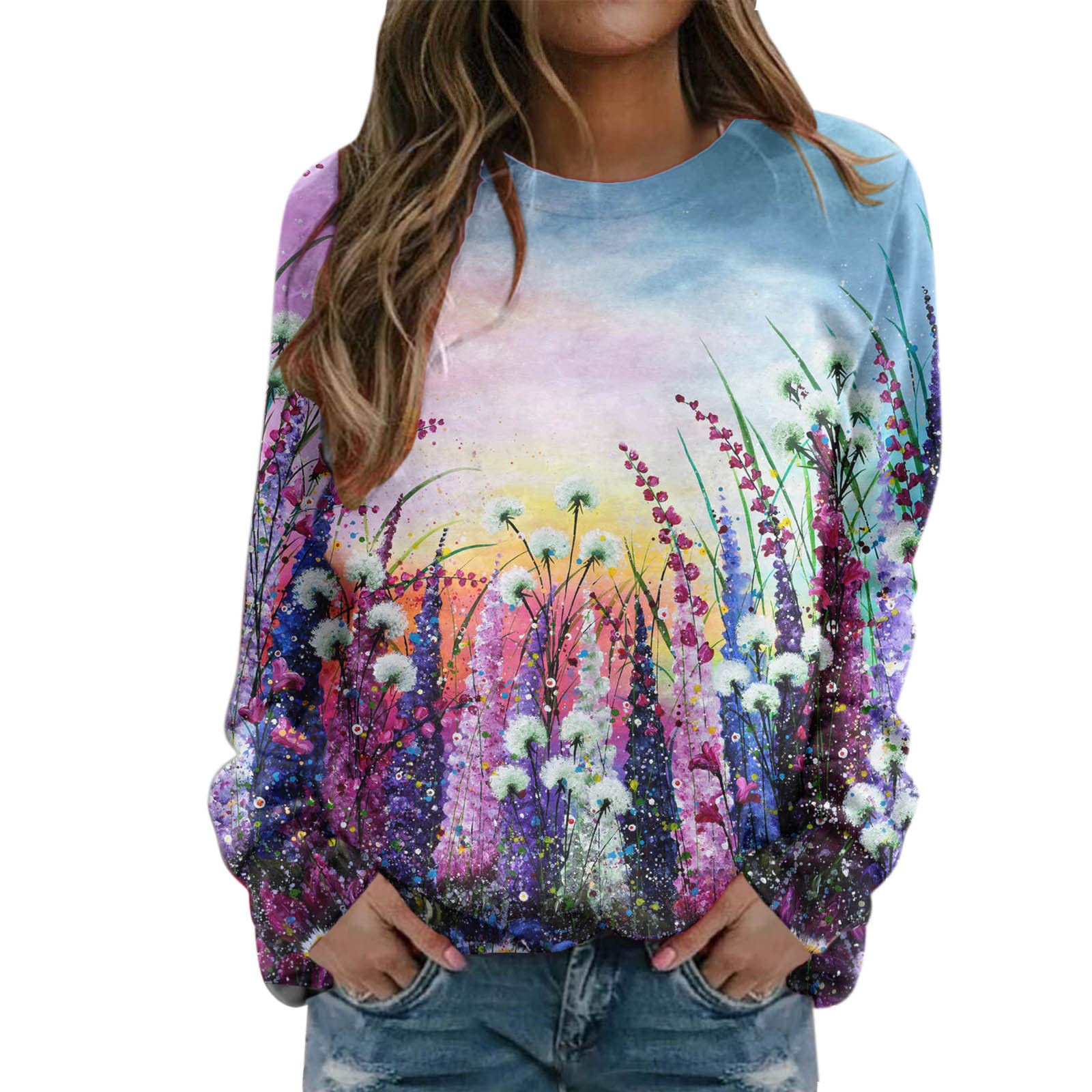 Junior Zip Hoodie Shirt For Womens Merry Christmas Print O Neck Sweatshirt Round Neck Fit Pullover Tops Casual Long Sleeve Workout Shirts Loose Blouse Ladies Sweatshirts plus