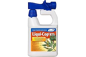 Ready-to-Spray Liquid Copper Fungicide for Disease Prevention in Plants (32 oz.)