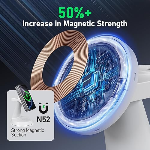 Miniatura 2 de Estación de carga inalámbrica 3 en 1 para Apple, soporte de cargador para múltiples dispositivos Apple, estación de carga inalámbrica para iPhone