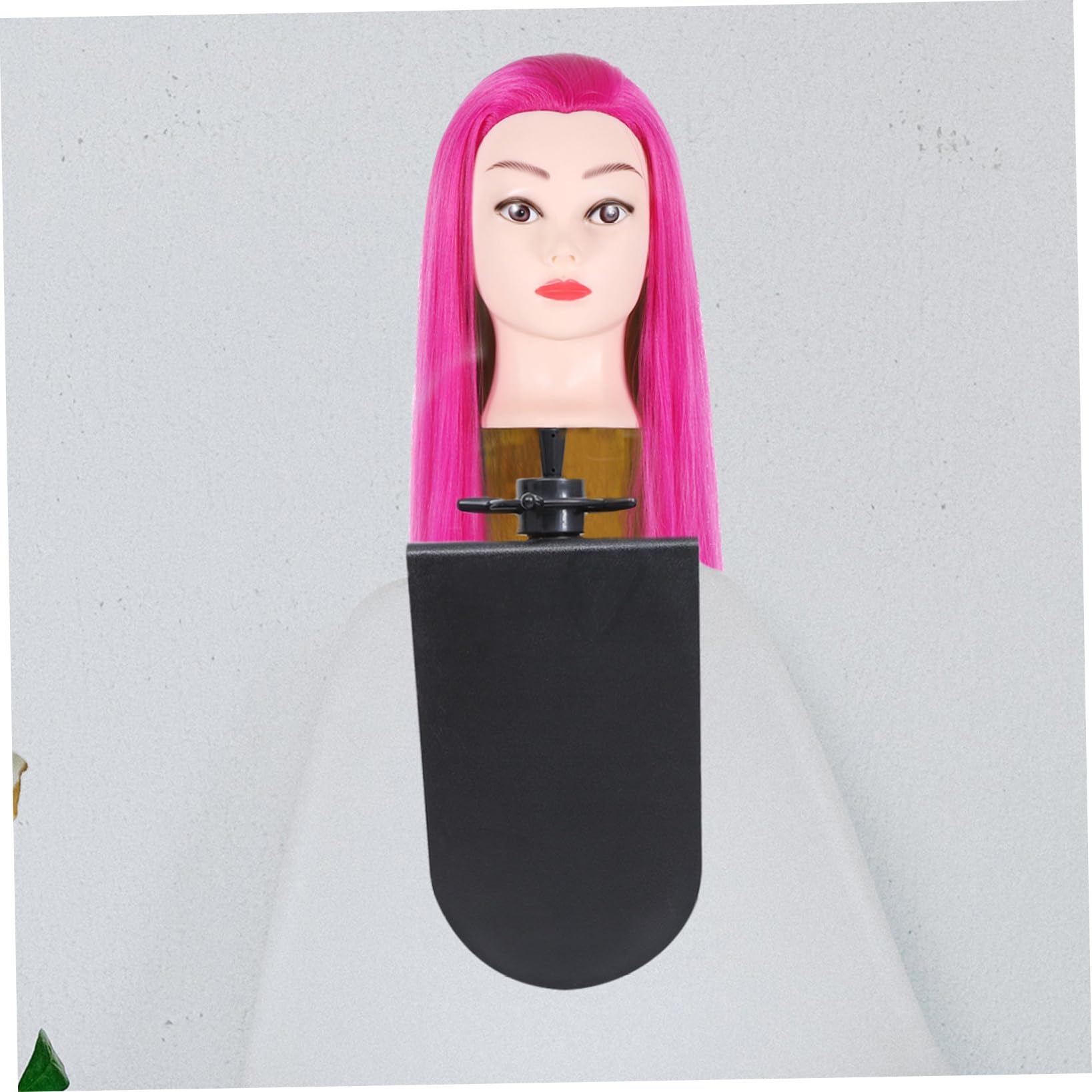 Mannequin-Kopf-Ständer, verstellbar, PP, schwarz, Perücken-Display-Halter für Hut-Display, geeignet für Friseurtraining