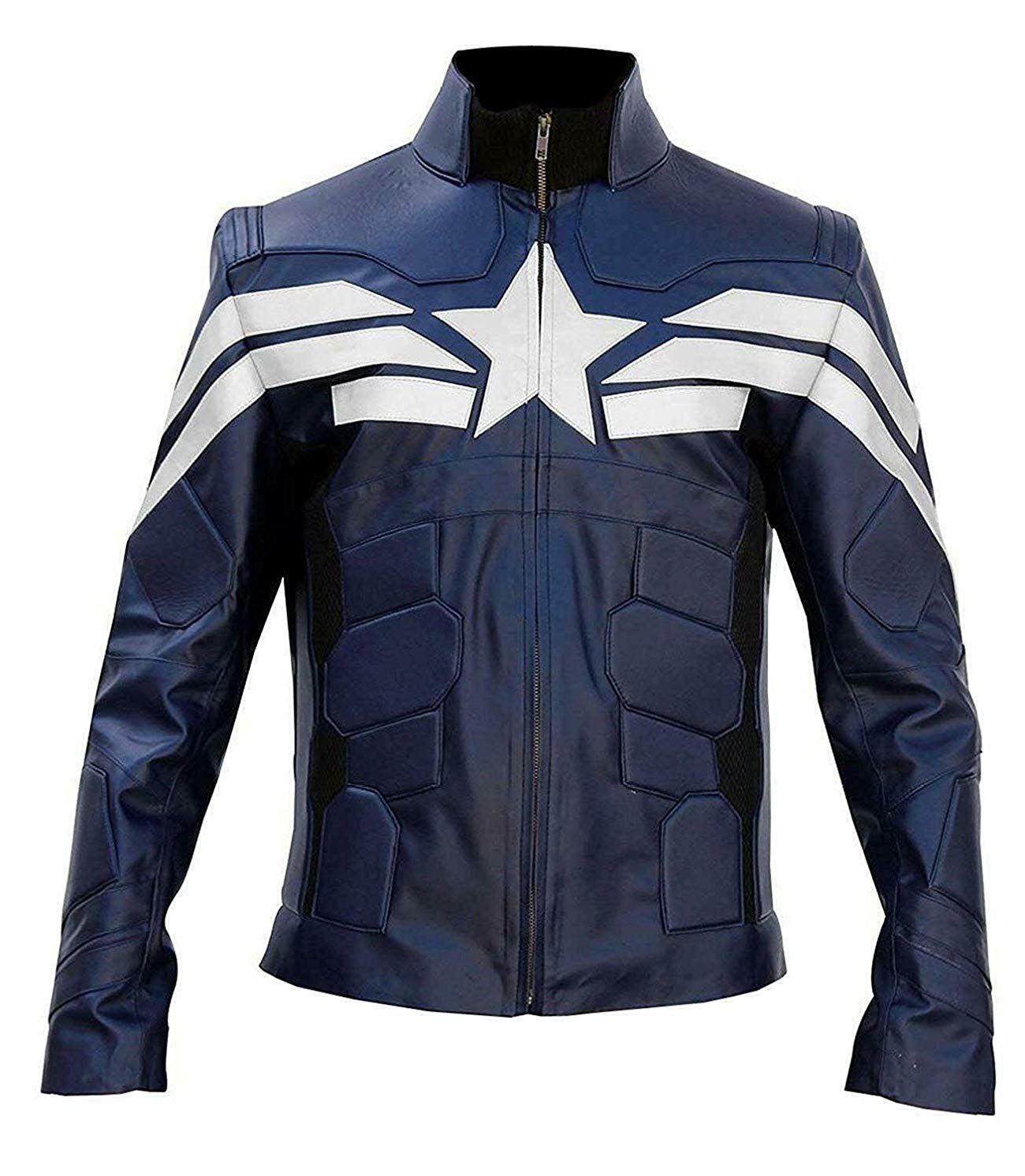 Captain America Leather Jacket Amazon Mens Captain America